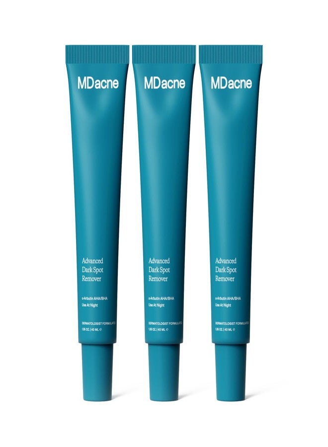 إم دي أكني مزيل البقع الداكنة MDacne للوجه والجسم، 40 مل (عبوة من 3 قطع) - يحسن إشراقة البشرة وملمسها ولونها، خالٍ من الزيوت للبشرة الحساسة والمعرضة لحب الشباب، أحماض ألفا هيدروكسي وبيتا هيدروكسي تعزز نضارة البشرة، تركيبة من أطباء الجلدية - Image 1